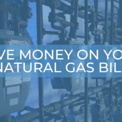 Bank of Natural Gas Meters how to save money on your natural gas bill