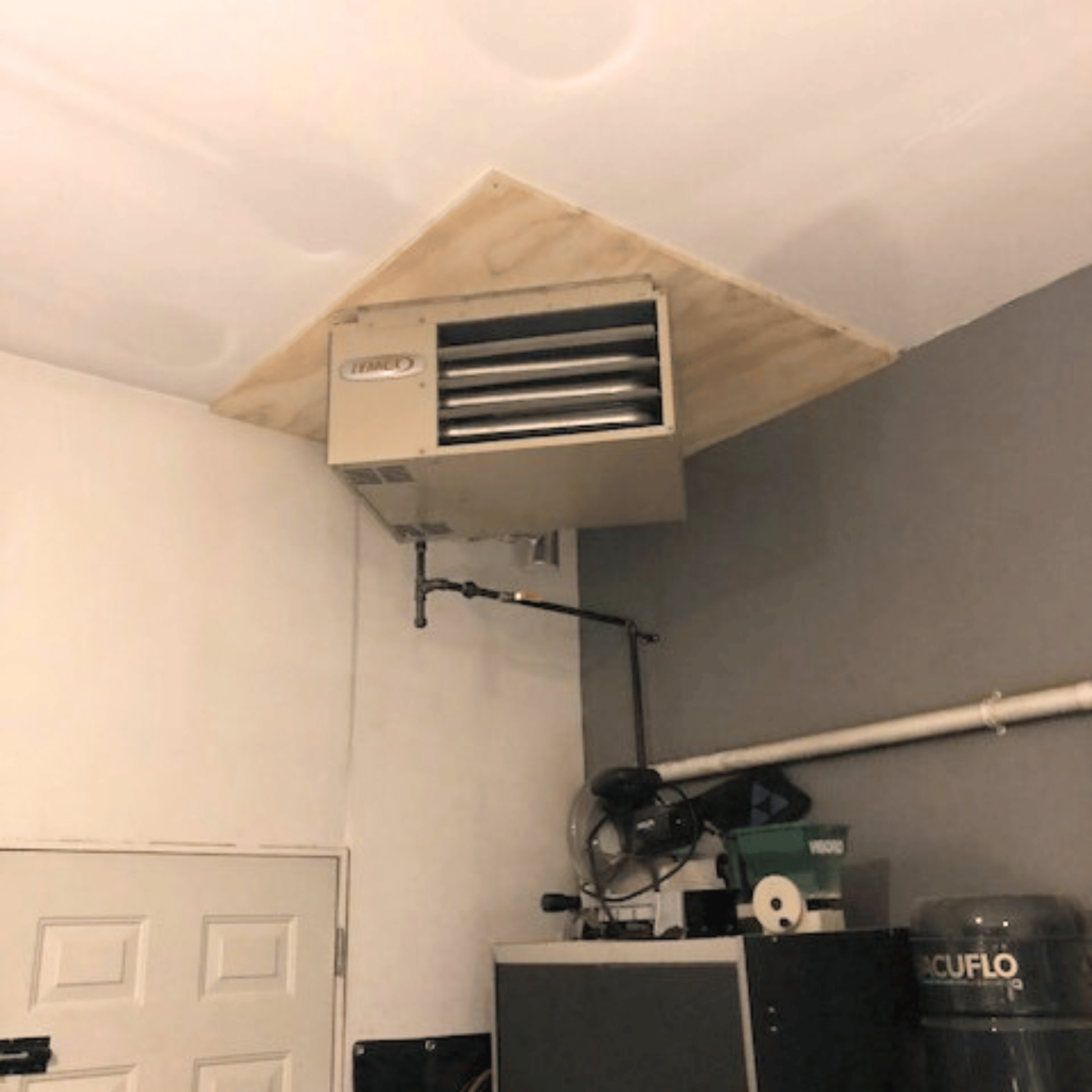 Gas Line for Garage Heater